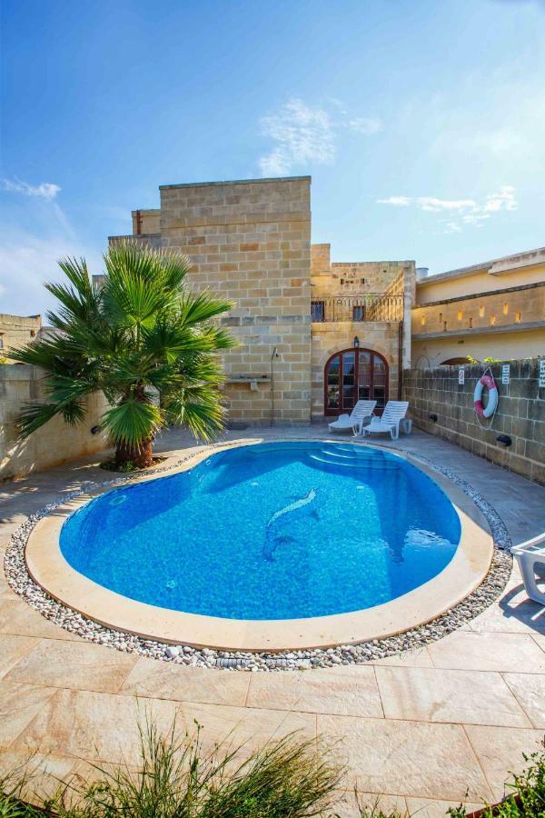 Għarb Il-Veduta Holiday Farmhouse With Sunny Private Pool In Island Of Gozo מראה חיצוני תמונה